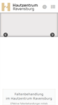 Mobile Screenshot of hautzentrum-ravensburg.de